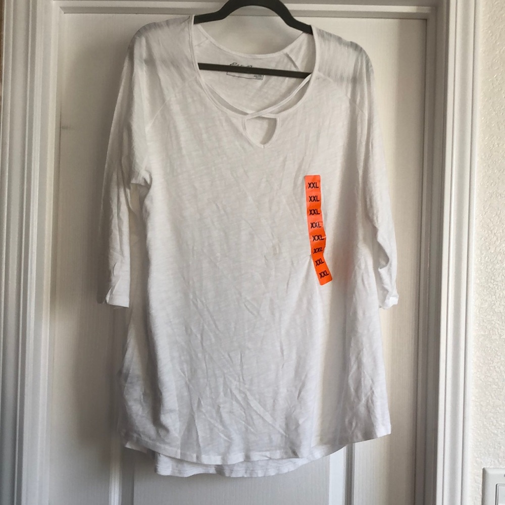 Eddie Bauer White T-Shirt